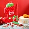 Strawberry 1st Birthday Piñata – Summer Berry Strawberry Party Game with Stick, Blindfold, Mask & Confetti for Girls’ Birthday, Baby Shower, or Strawberry-Themed Party
